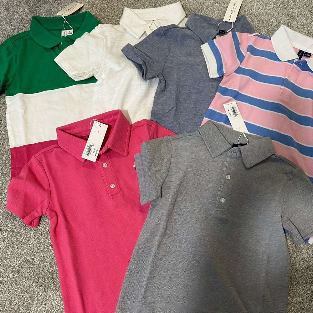 Janie and Jack Boys Polo Shirts